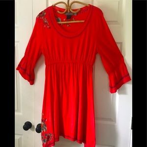 Urban Mango Embroidered Dress